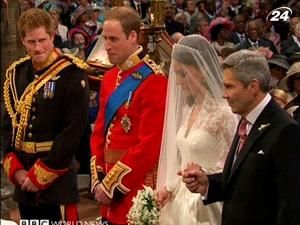 У Вестмінстерському абатстві відбувається церемонія вінчання принца Вільяма та Кейт Міддлтон