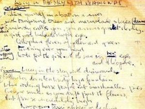 Текст пісні "Lucy In the Sky With Diamonds" купили за 237 тисяч доларів Текст пісні "Lucy In the Sky With Diamonds" купили за 237 тисяч доларів