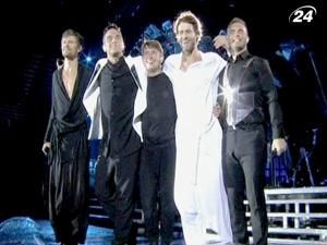 Группа Take That начала долгожданное турне