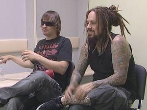 Телеканал новостей "24" пообщался с Korn Телеканал новостей "24" пообщался с Korn