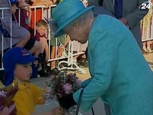 Єлизавета ІІ відвідала квіткове шоу в столиці Австралії