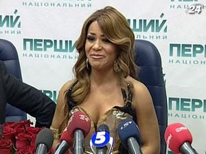 Гайтана дала пресс-конференцию относительно участия в Евровидении Гайтана дала пресс-конференцию относительно участия в Евровидении