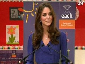 Кейт Миддлтон впервые произнесла публичную речь Кейт Миддлтон впервые произнесла публичную речь