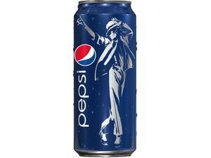 Pepsi випустила серію банок з силуетом Майкла Джексона