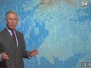 Принц Чарльз провел прогноз погоды на BBC