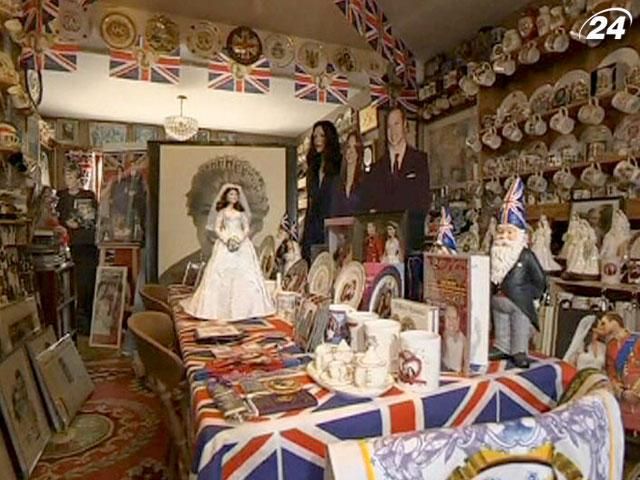 Жительница Лондона превратила дом в музей королевской семьи