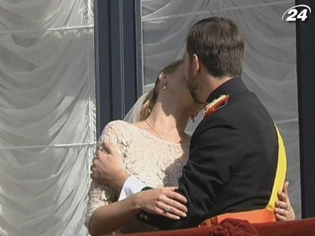 Принц Люксембургу Гійом обвінчався з бельгійською графинею Принц Люксембургу Гійом обвінчався з бельгійською графинею