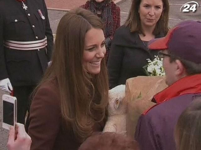 Беременная Кейт Миддлтон проговорилась, что ждет девочку Беременная Кейт Миддлтон проговорилась, что ждет девочку