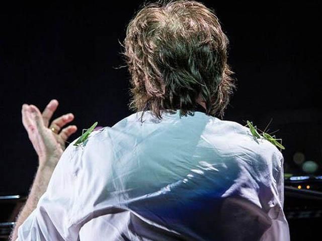 На Пола Маккартни налетел рой саранчи На Пола Маккартни налетел рой саранчи