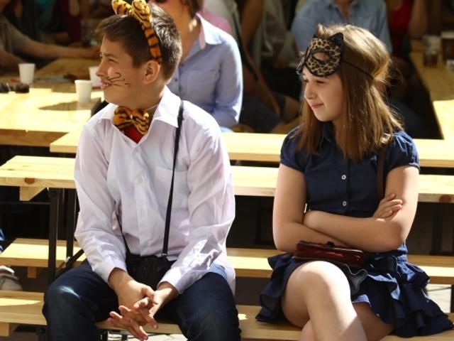 На "Флюгери Львова" у костюмах звірят (Фото) На "Флюгери Львова" у костюмах звірят (Фото)