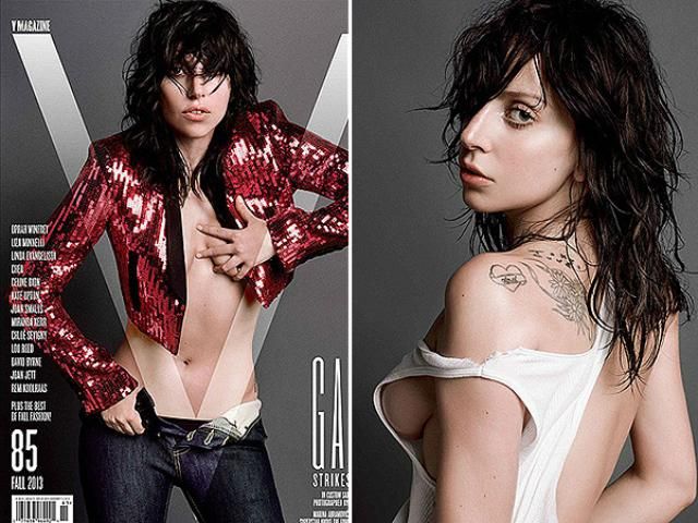 Леді Ґаґа показала нові фото з відвертої фотосесії Леді Ґаґа показала нові фото з відвертої фотосесії