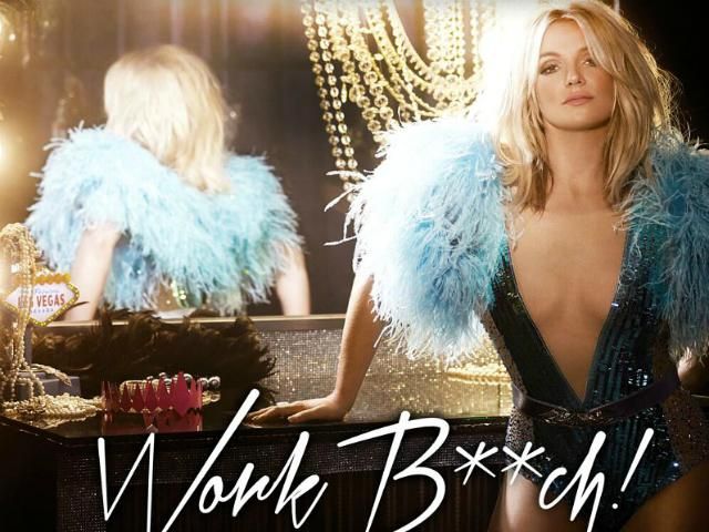Бритни Спирс показала клип на песню "Work B**ch" (Видео)