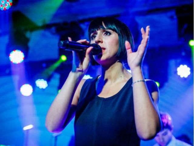 Джамала виконає гімн України перед боєм Кличко-Повєткін Джамала виконає гімн України перед боєм Кличко-Повєткін