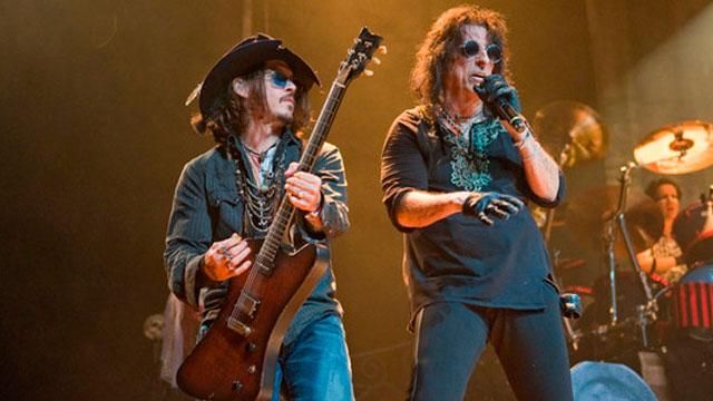 Джонни Депп создал рок-группу с Элисом Купером и Aerosmith Джонни Депп создал рок-группу с Элисом Купером и Aerosmith