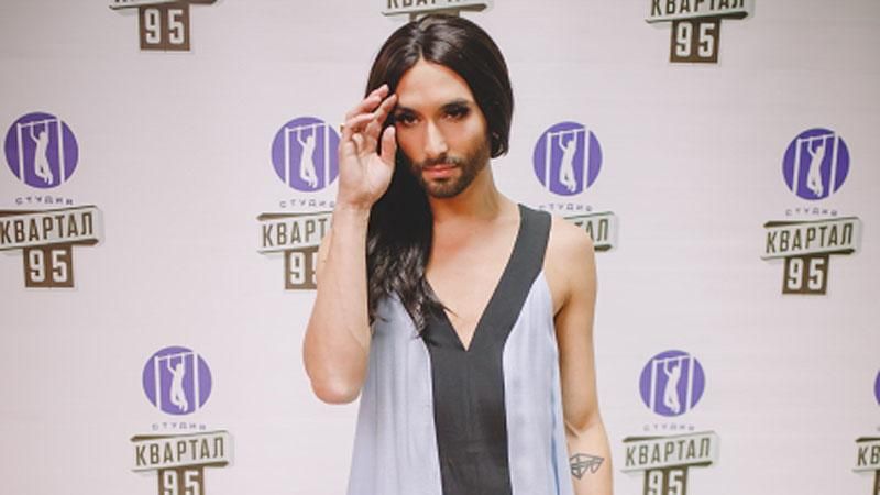 Кончіта Вурст побувала в Україні Кончіта Вурст побувала в Україні