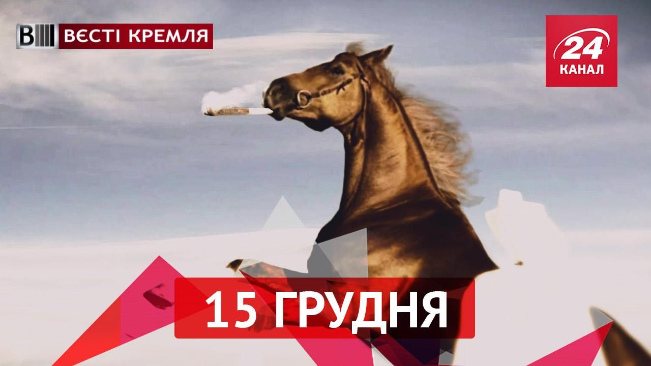 Вести Кремля. Лошадь может стать российским наркобароном, россияне не хотят ехать в Крым