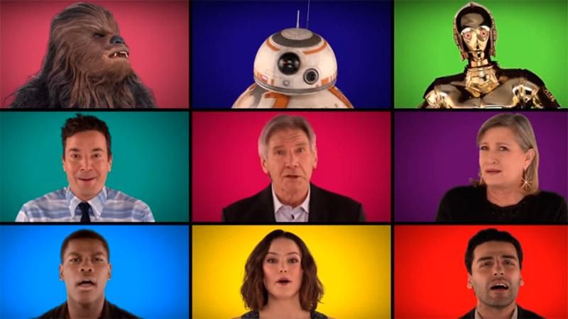 Чубакка та інші герої заспівали саундтреки "Зоряних воєн" Чубакка та інші герої заспівали саундтреки "Зоряних воєн"