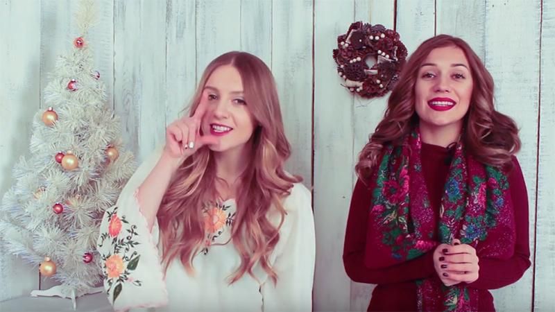 Легендарный "Щедрик" языком жестов Легендарный "Щедрик" языком жестов