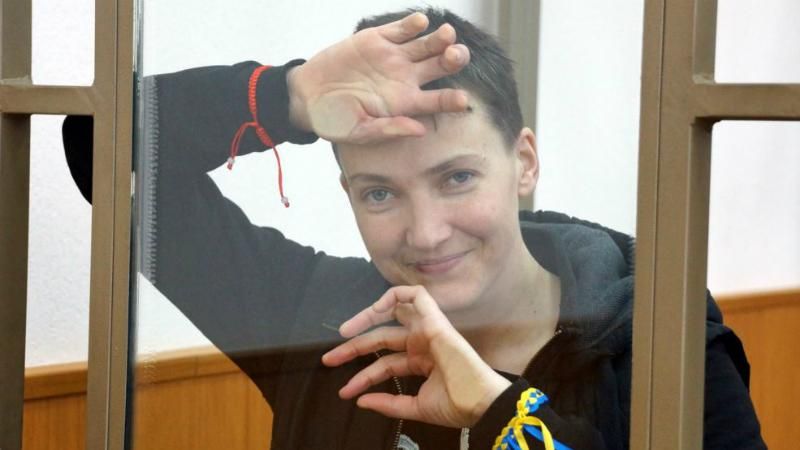 Савченко передала через адвоката личные поздравления Джамале