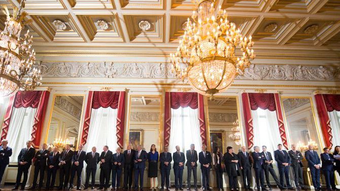Пам'ять жертв терактів вшанували в королівському палаці в Брюсселі 