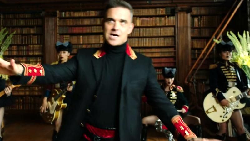 Робби Уильямс снял клип о богатых россиянах Робби Уильямс снял клип о богатых россиянах