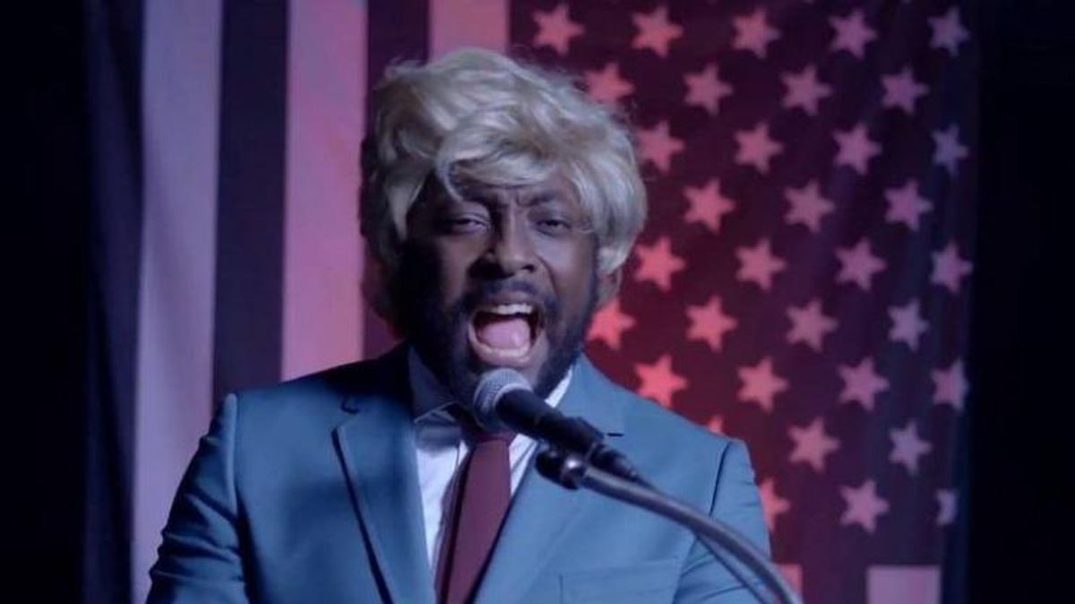 Группа Black Eyed Peas высмеяла Трампа в своем новом клипе - Showbiz