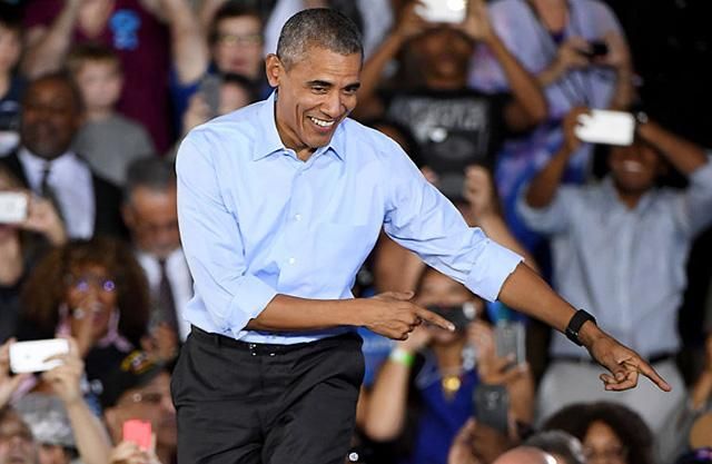 Барак Обама станцевал с рэппером Барак Обама станцевал с рэппером