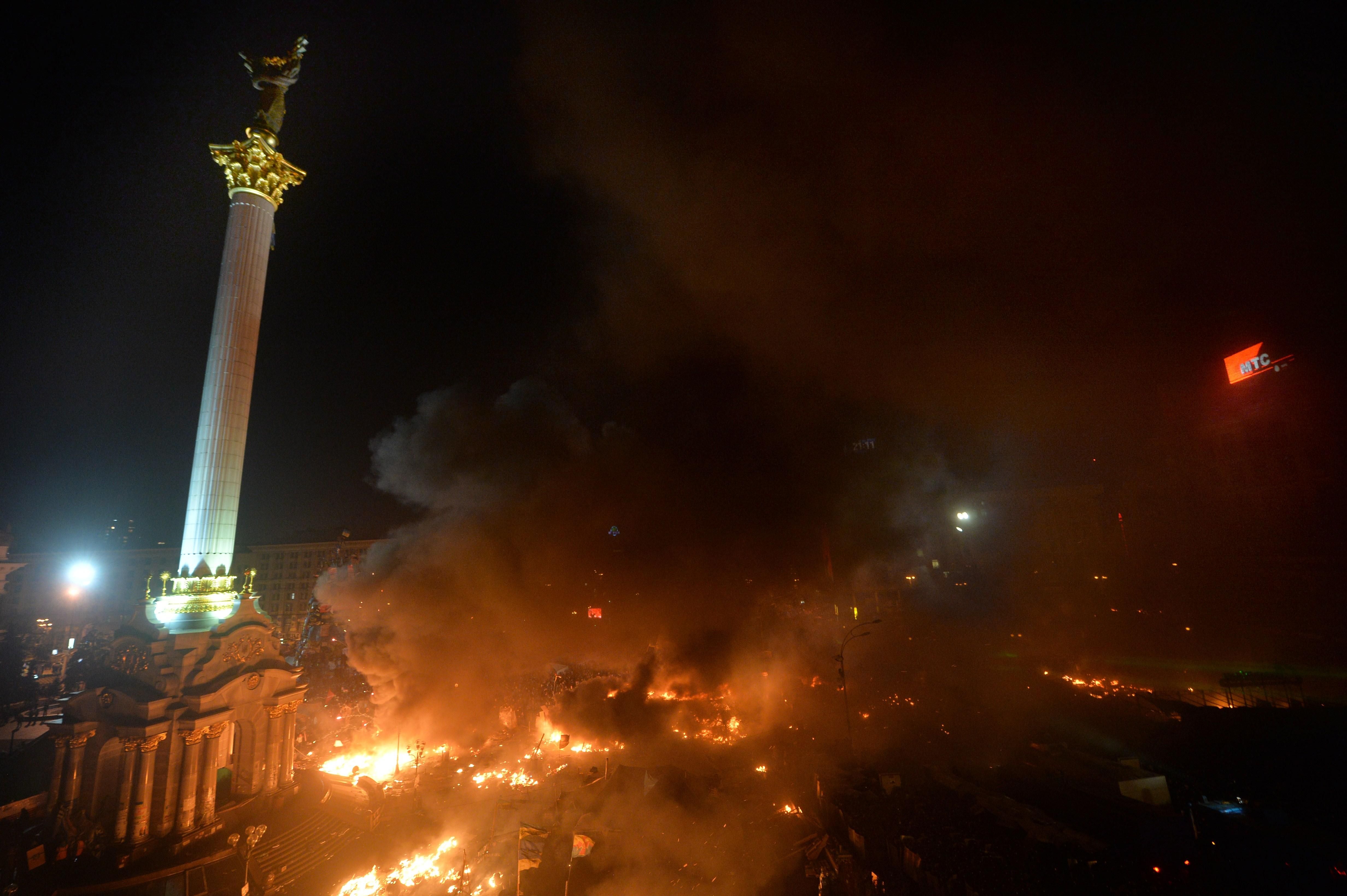 Украинский рэпер посвятил песню годовщине Майдана