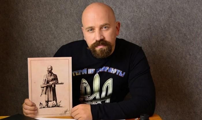 Відомий український карикатурист відреагував на заяву Скрипки