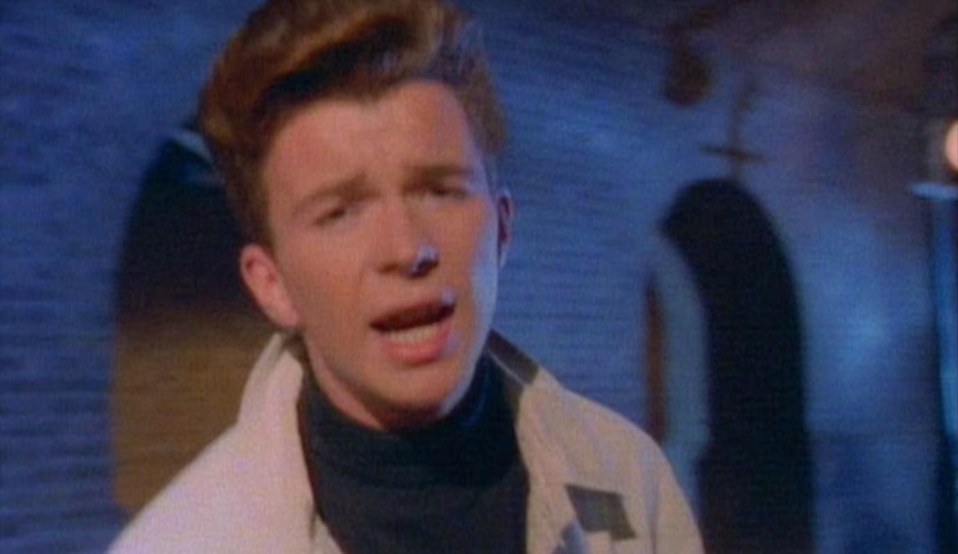 Мегапопулярному хиту "Never Gonna Give You Up" исполнилось 30 лет Мегапопулярному хиту "Never Gonna Give You Up" исполнилось 30 лет
