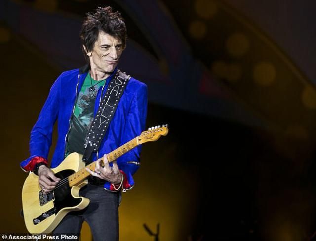 В музиканта "The Rolling Stones" Ронні Вуда виявили рак легень