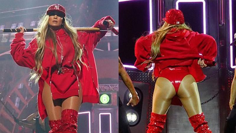 Дженніфер Лопес у латексних трусах показала запальне шоу: фото Дженніфер Лопес у латексних трусах показала запальне шоу: фото