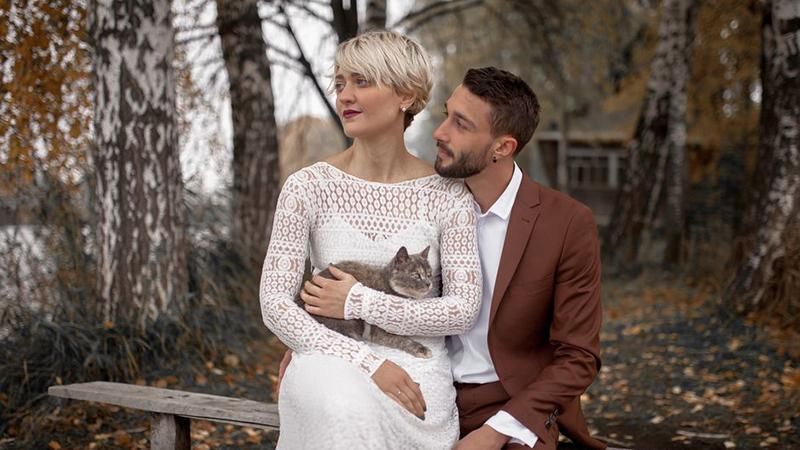 Вера Кекелия и Роман Дуда - фото со свадьбы
