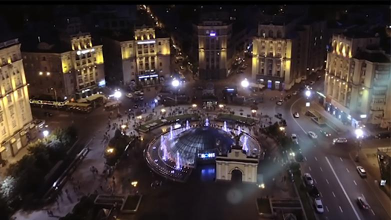 Красота Киева помогла британскому певцу набрать 1,5 миллиона просмотров за 2 дня