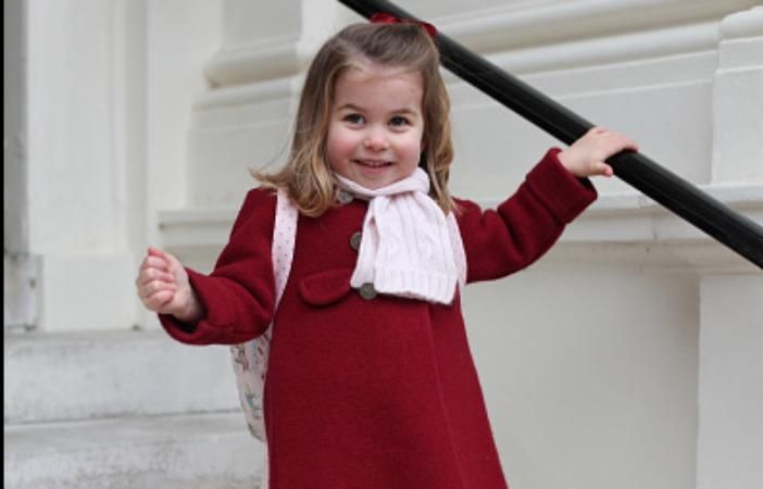 Кейт Міддлтон поділилась милими фото принцеси Шарлотти у її перший день в садку