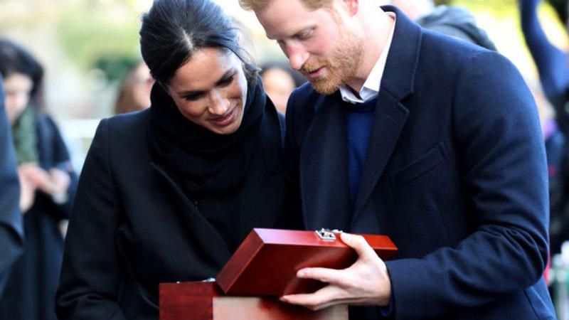 Принц Гаррі і його наречена Меган Маркл отримали весільний подарунок від жителів Уельсу: фото