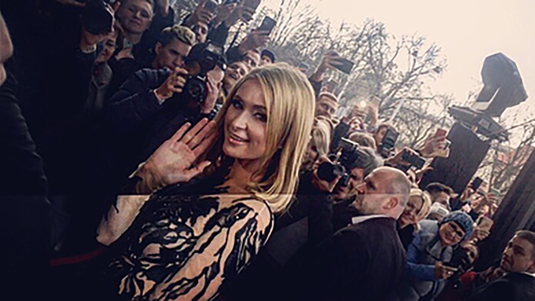 Катя Осадча взяла інтерв'ю в Періс Хілтон: фото Катя Осадча взяла інтерв'ю в Періс Хілтон: фото