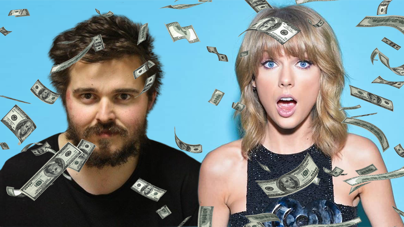 Шанувальник Тейлор Свіфт пограбував банк та підкинув гроші своїй кумирці Шанувальник Тейлор Свіфт пограбував банк та підкинув гроші своїй кумирці