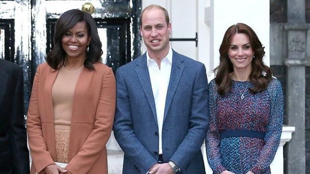 Мишель Обама весело поздравила Кейт Миддлтон с рождением сына Мишель Обама весело поздравила Кейт Миддлтон с рождением сына