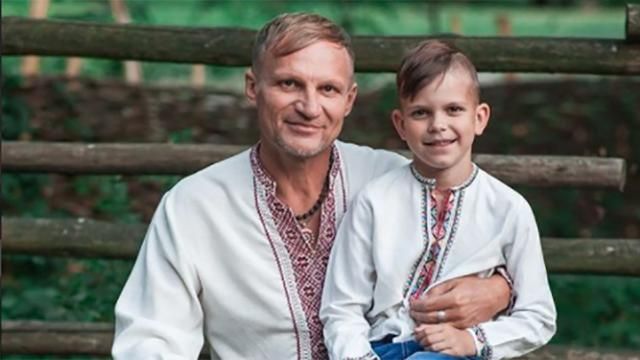 Олег Скрипка показал, как поет его сын: видео