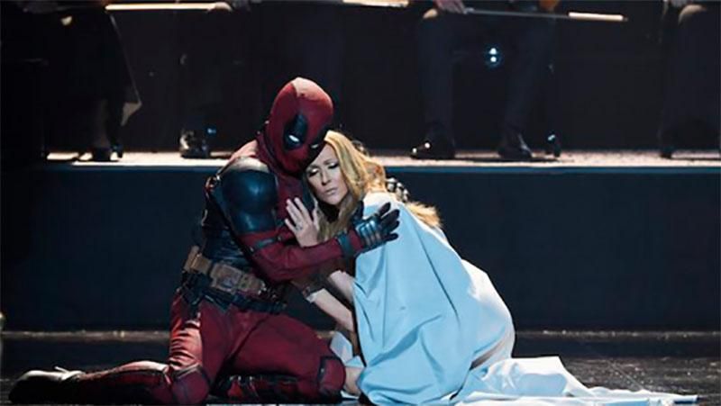 Дедпул на підборах станцював у кліпі Селін Діон: відео Дедпул на підборах станцював у кліпі Селін Діон: відео