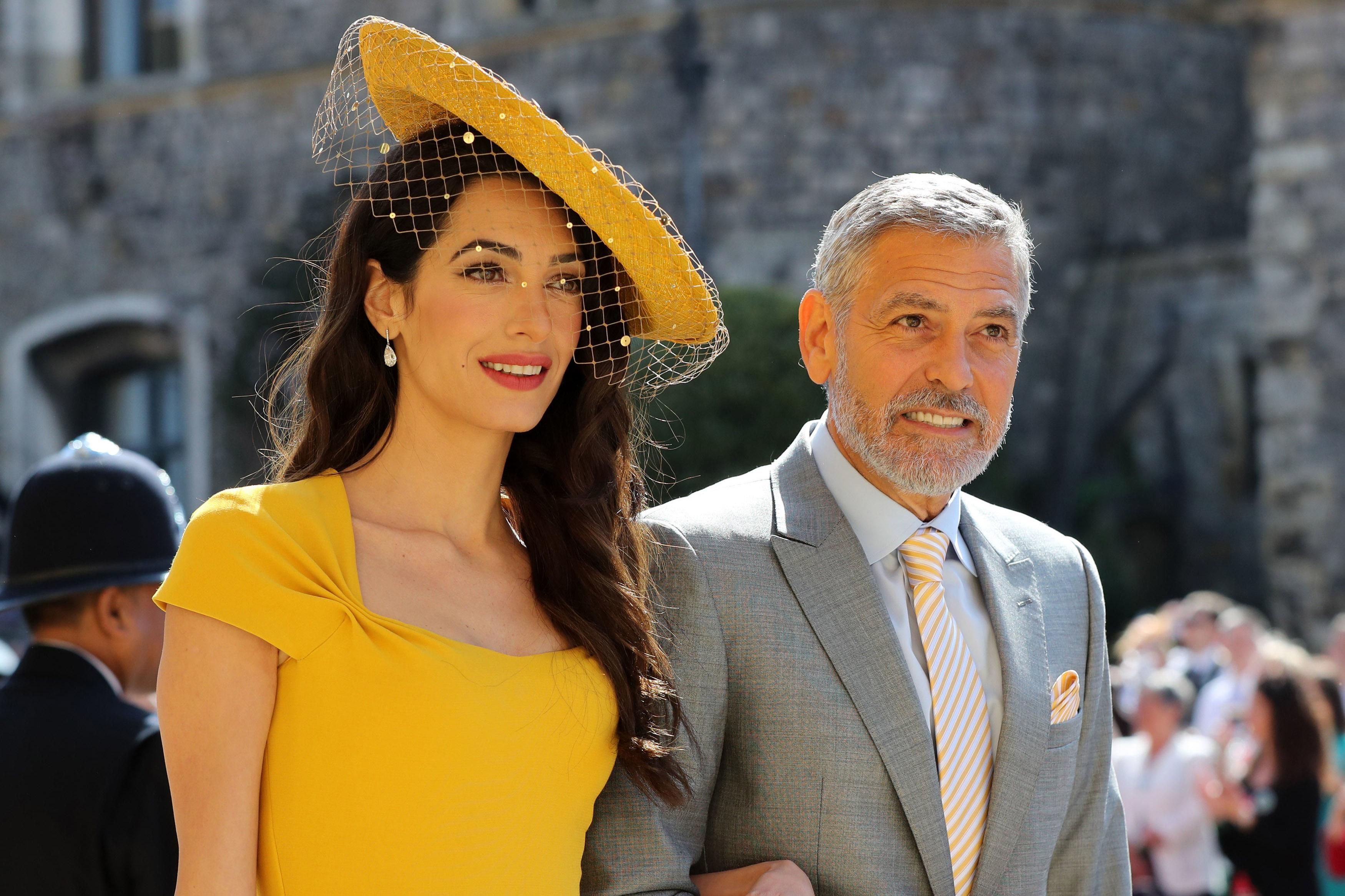 Перші гості королівського весілля: незрівнянна Амаль і Джордж Клуні – фото