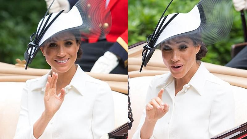 Меган Маркл в компании королевской семьи посетила скачки Royal Ascot: фото