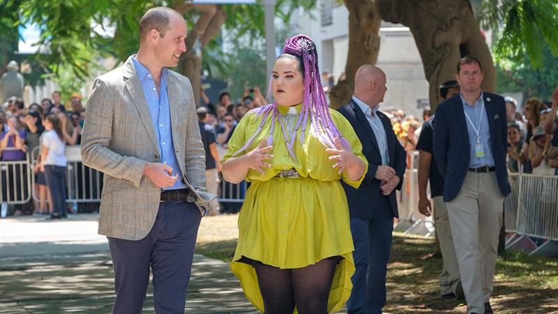 Принц Вільям прогулявся з переможницею Євробачення-2018 Неттою Барзілай Принц Вільям прогулявся з переможницею Євробачення-2018 Неттою Барзілай