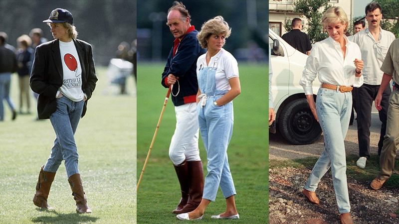 6 стильних образів принцеси Діани у джинсах, які досі актуальні: фото 6 стильних образів принцеси Діани у джинсах, які досі актуальні: фото