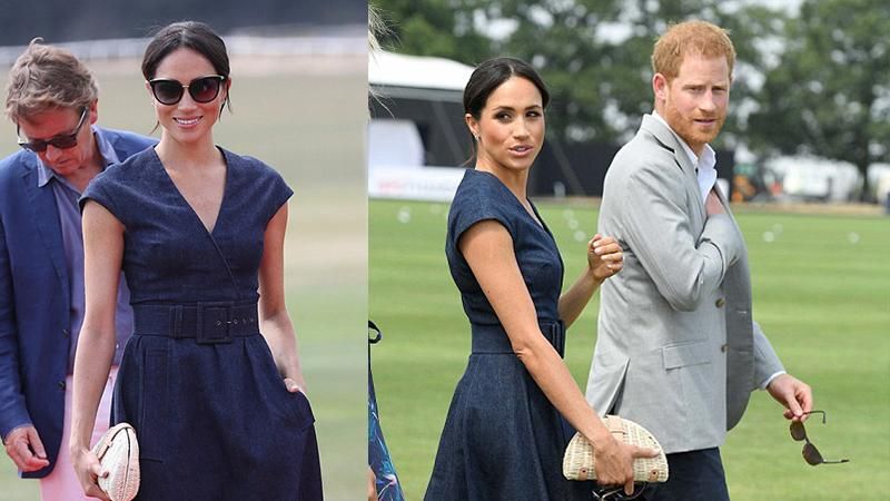 Меган Маркл в стильном образе поддержала принца Гарри на матче по поло: фото Меган Маркл в стильном образе поддержала принца Гарри на матче по поло: фото