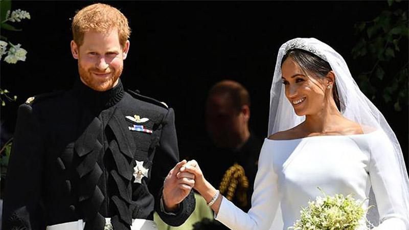 Як принц Гаррі та Меган Маркл особисто подякували за привітання з весіллям: фотофакт