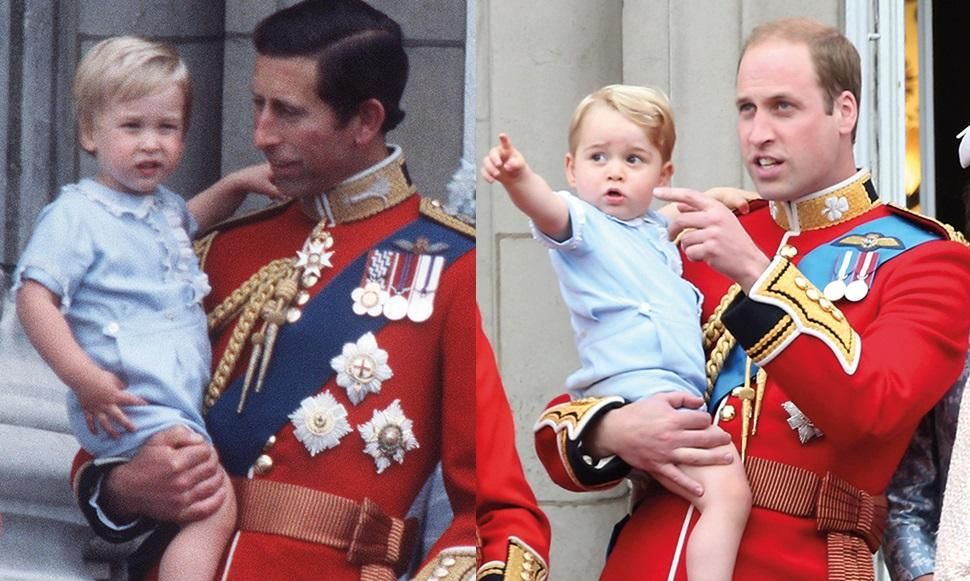 Сеть взбудоражили фото принца Уильяма и его сына Джорджа в одинаковой одежде