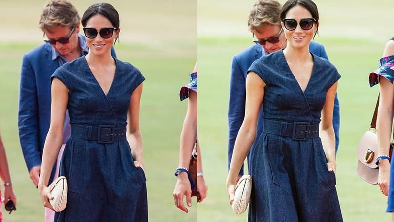Чому Меган Маркл постійно тримає руки у кишенях Чому Меган Маркл постійно тримає руки у кишенях
