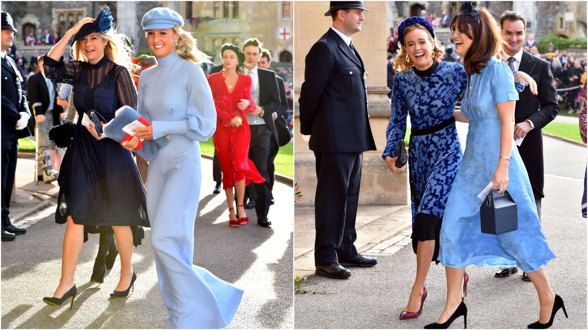 Колишні дівчата принца Гаррі першими прибули на весілля принцеси Євгенії Колишні дівчата принца Гаррі першими прибули на весілля принцеси Євгенії